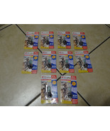10 Headlight Bulbs, Halogen XENON Krypton White 12v 50/50w P15D Motorcycle - $279.86 MXN