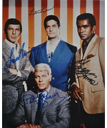 MISSION IMPOSSIBLE CAST SIGNED PHOTO X4 - Peter Graves, Peter Lopez, Gre... - £463.32 GBP