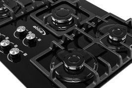 ABBA CG-501-V5D - 30" Gas Cooktop with 5 Sealed Burners - Tempered Glass Surface image 2