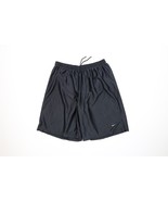 Vtg 90s Y2K Nike Mens XL Travis Scott Mini Swoosh Above Knee Shorts Blac... - $908.65 MXN