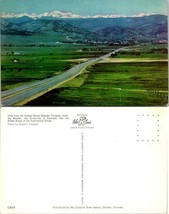 Colorado Denver-Boulder Turnpike University Continental Divide Vintage Postcard - £5.89 GBP