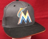 Florida Marlins 59Fifty New Era Baseball Fitted Gray Hat Size 7 - Rainbo... - £17.67 GBP