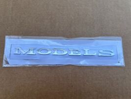 3D Chrome Letter Rear Trunk Tailgate Emblem Badge Nameplate Fit Tesla Mo... - $19.99