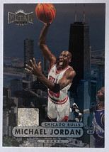 Michael Jordan 1997-98 NBA Skybox Metal Universe Foil Card #23 (Chicago ... - £23.85 GBP
