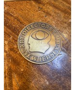 Vintage art  Directors club New Jersey new  medallion Rare - $98.01