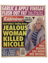 National Examiner Aug 23 1994 Jealous Woman Killed Nicole Simpson - JFK Jr - $12.75