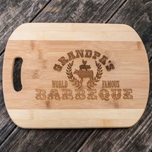 Bamboo - Grandpa&#39;s World Famous Barbeque - Cutting Board 14&#39;&#39;x9.5&#39;&#39;x.5&#39;&#39; - £30.75 GBP