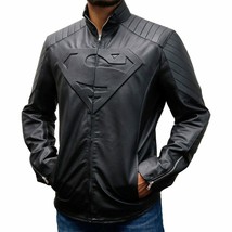 Genuine Leather Jacket Superman TV Series Smallville In Black - £99.51 GBP