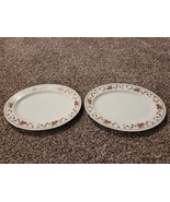 2 - Sheffield Anniversary Porcelain Fine China Oval Serving Platters - $29.00