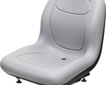 Case Gray Skid Steer Bucket Seat Fits 410 420 420CT 430 435 440 440CT etc - £123.20 GBP