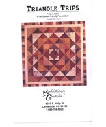 Mountainpeek Creations Quilting Pattern Triangle Trips UNCUT - £3.13 GBP