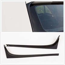 Gloss Black Rear Window Side Spoiler Trim fits VW Golf 7 MK7 2014-2018 2PCS - £22.60 GBP