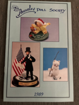 Annalee 1989 Doll Society Catalog Abe Lincoln Polar Bear - £9.67 GBP