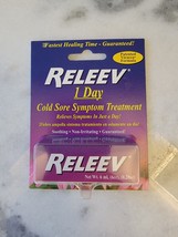 Releev 1 Day Soothing Cold Sore Symptom Treatment Fastest Healing Time 0... - $440.34 MXN