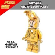 Marvel Iron Man Mk 21 Midas (Chrome) PG-401 Custom Minifigures - £3.98 GBP