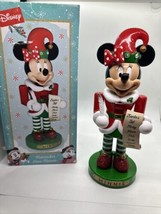 Kurt Adler 10-Inch Disney Minnie Mouse The Elf Plastic Nutcracker - £17.23 GBP