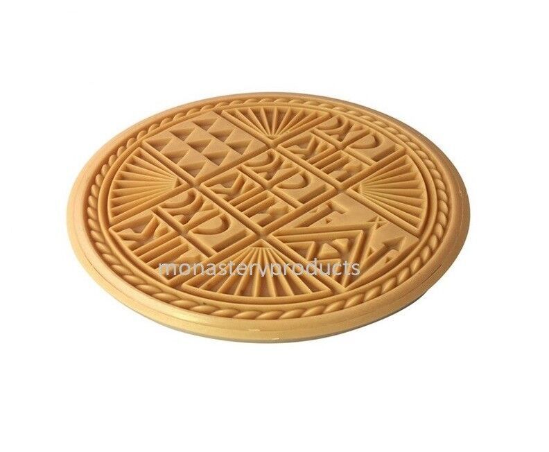Traditional Greek Orthodox Prosphora Prosforo Plastic Stamp Seal Holy Br... - $9.41