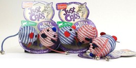 3 Hartz Just For Cats Swat Play Pattern Coordination 2 Ct Bell Mouse Cat... - £15.71 GBP