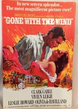 Gone With The Wind &quot;Movie Poster&quot; TIN SIGN - Vintage 1967 Nostalgia - £4.70 GBP