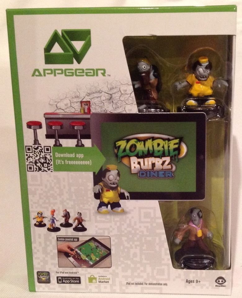 AppGear ZOMBIE BURBZ DINER for Apple iPad & Android Tablet Game - NEW! - $9.94