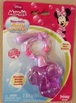 Disney Minnie Mouse Bow-rrific Bubble Pendant ~ NEW - Easter Filler - £3.94 GBP