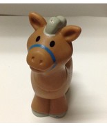 Fisher Price Chunky Little People Brown Horse With Blue Halter - £3.09 GBP