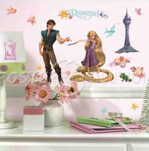DISNEY&#39;S Rapunzel  RoomMates RMK1524SCS Peel &amp; Stick Wall Decals  NEW - £10.33 GBP