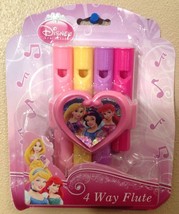 Disney Princess 4-Way Flute Great for Princess Party Favors - New in Package - £3.14 GBP