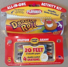 Playskool Doodle Roll Activity Kit ~20&#39; Drawing, Doodling, Writing Fun - $7.94