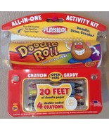 Playskool Doodle Roll Activity Kit ~20&#39; Drawing, Doodling, Writing Fun - £6.24 GBP