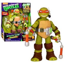 Teenage Mutant Ninja Turtles Interactive Talking MICHELANGELO Playmates Toys NEW - £21.97 GBP