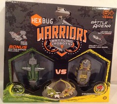 Hexbug Warriors Battle Arena: VIRIDIA vs TRONIKON BattlIng Robots NEW! - $15.94