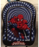 Marvel ULTIMATE SPIDER-MAN Large Backpack SUPER HERO Bag For Office Or S... - £19.70 GBP