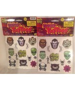 Monster Misfits Tattoos - Great Trick Or Treat / Party Favor ~ 30 Scary ... - £4.67 GBP