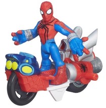 Playskool Heroes Marvel Super Hero Adventures Spiderman With Web Racer ~  New - £10.34 GBP