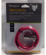 TARGUS DEFCON CL CABLE COMBINATION LOCK -Laptop, Netbook, Projector, Mon... - £11.97 GBP