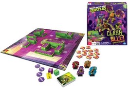 Teenage Mutant Ninja Turtles CLASH ALLEY Strategy Board Game ~ NEW ~ TMN... - £13.28 GBP