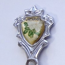 Collector Souvenir Spoon Canada Ontario Greater Napanee Trillium Emblem - £5.47 GBP