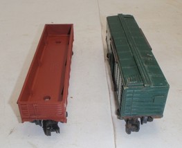 Lot Of 2 American Flyer Train Cars - 922 Boxcar &amp; 941 Gondola - £14.38 GBP