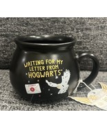 Harry Potter Black Cauldron Shaped Mug &quot;Waiting For My Letter From Hogwa... - $384.90 MXN