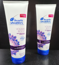 (2) Head &amp; Shoulders Volume Boost Daily Hair &amp; Scalp Conditioner 10.6 Oz Lot NEW - £23.21 GBP