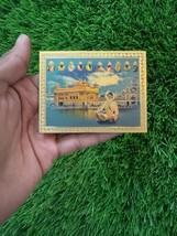 Sikh Fridge door magnet Souvenir Golden Temple Ten Guru Baba Deep Singh Swiss OF - £11.11 GBP