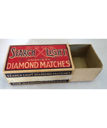 Vintage Diamond Match advertising box Search Light household collectible... - £12.78 GBP