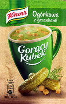 Knorr Goracy Kubek SOUP in a MUG: Dill PICKLE soup -Made in Poland-Pack of 5 - - £7.50 GBP