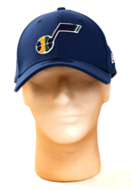 New Era Utah Jazz Blue 39Thirty Official NBA Team Cap Hat Stretch Fit Me... - £27.23 GBP