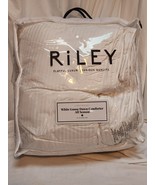 RiLEY King White Goose Down Comforter All Season - Super Cozy - King - £87.27 GBP