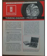 Oldsmobile Thinking Engines From GM Technical Computer Command Control B... - £15.79 GBP
