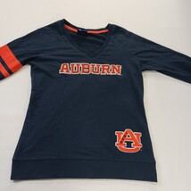 Vintage Auburn Champion Excellence Heritage Girl's Small Blue Long Sleeve Shirt  image 10