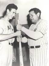 Babe Ruth &amp; Ted Williams 8x10 photo MLB  - £7.98 GBP