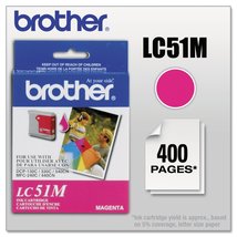 Brother International LC51M Magenta Ink MFC240c 440cn 665c - $13.00